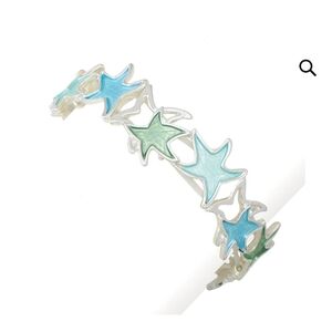 Starfish Enamel Bracelet